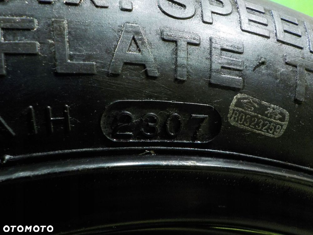 AUDI A3 8P GOLF V GOLF VI kolo dojazdowe 125/70/16 5X112 - 5