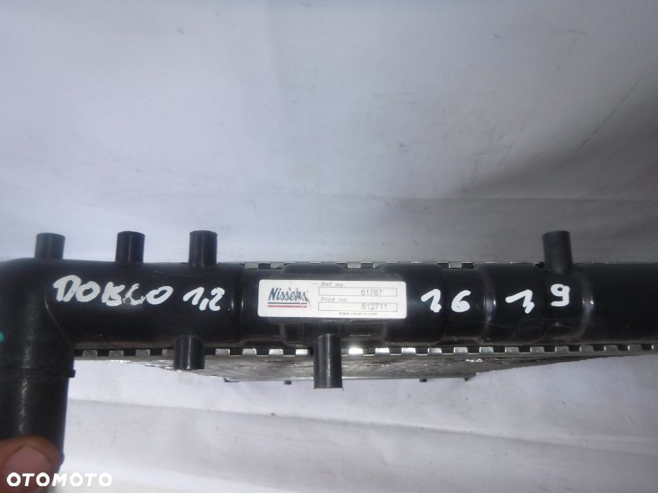 fiat doblo 1 01r- 1,2 1,4 1,6 chłodnica wody nowa nissens 61767 - 3