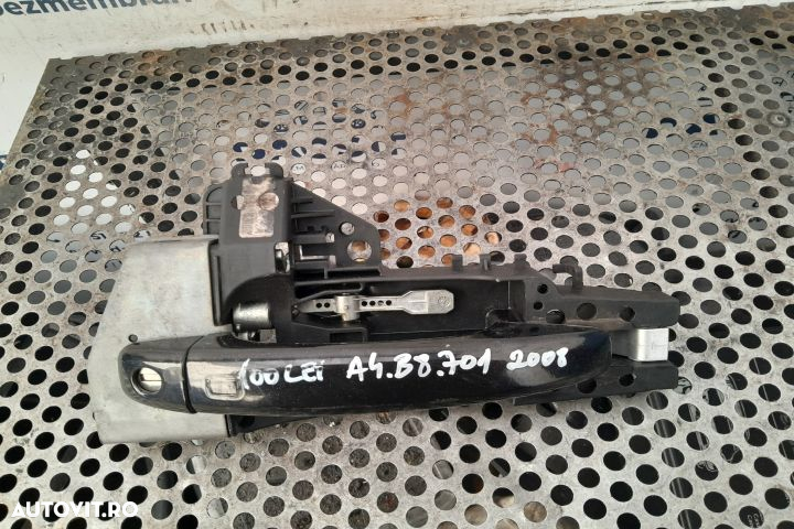Maner deschidere din exterior usa fata stanga 8T01837885A Audi A4 B8/8K  [din 2007 pana  2011] wago - 2
