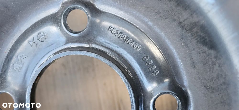FELGI STALOWE 6.5X16 4X108 ET38 CITROEN PEUGEOT OPEL 9825016480 - 7