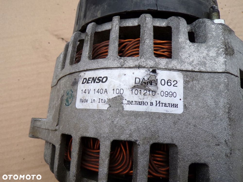 ALTERNATOR FIAT SEDICI ALFA ROMEO 159 SUZUKI SX4 1.9 MJET 101210-0990 140A - 4