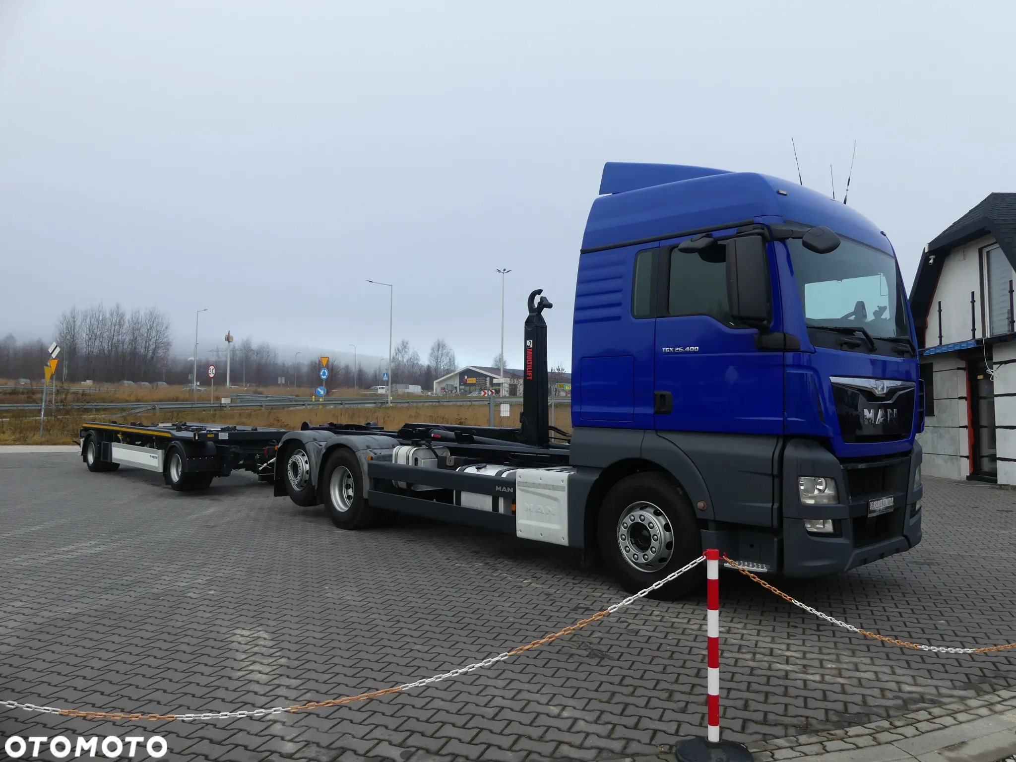 MAN TGX 26.400 / 6x2 / HAKOWIEC + PRZYCZEPA WIELTON 18T / EURO 6 / - 14