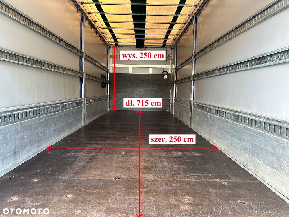 Mercedes-Benz ATEGO 1221 PLANDEKA WINDA 16 PALET WEBASTO KLIMATYZACJA PNEUMATYKA BLIŹNIACZE KOŁA 230KM [ 859917 ] - 14