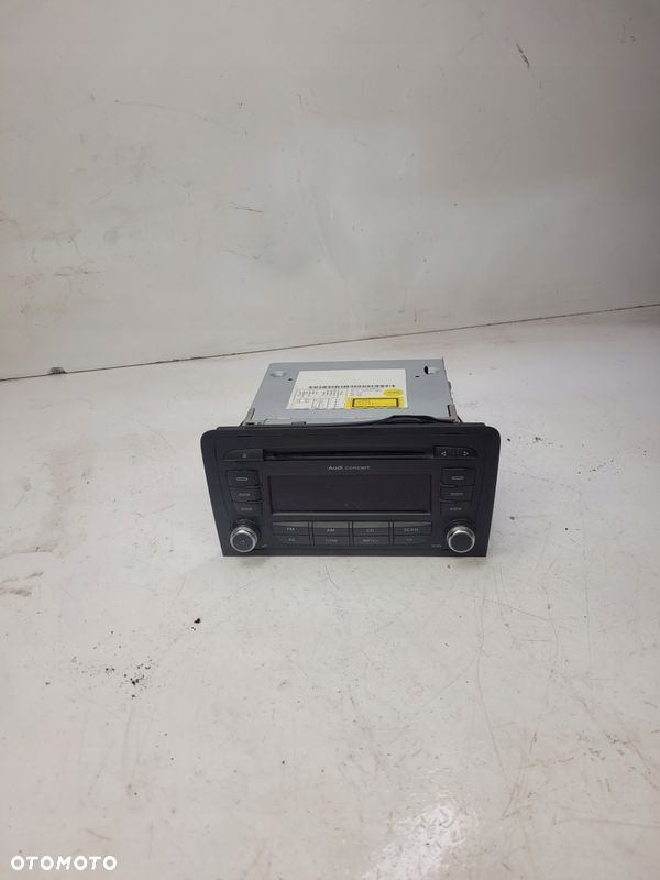 RADIO CD CONCERT AUDI A3 8P LIFT 2 DIN 8P0035186S - 1