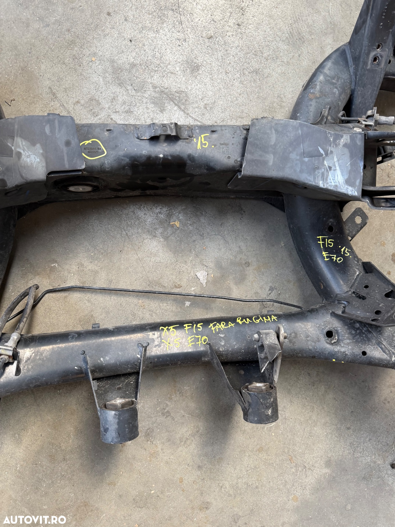 Punte spate fara rugina BMW X5 F15 si E70 an 2007-2019 - 4