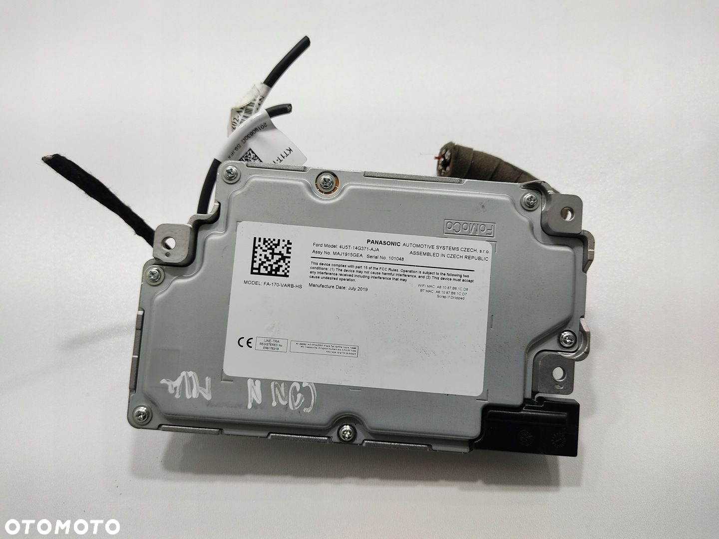 MODUŁ STEROWNIK NAWIGACJI TRANSIT CONNECT MK2 II 4U5T-14G371-AJA 2017-2022 - 3