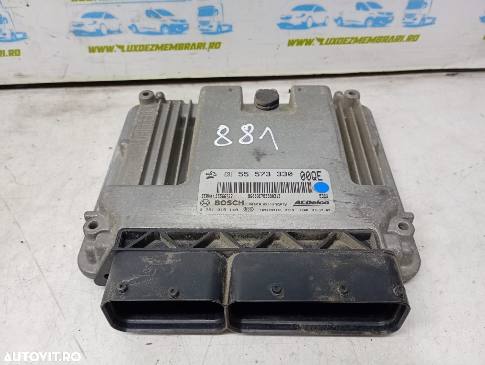 Calculator motor ecu 55573330  2.0 cdti A20DTJ Opel Insignia A [2008 - 1