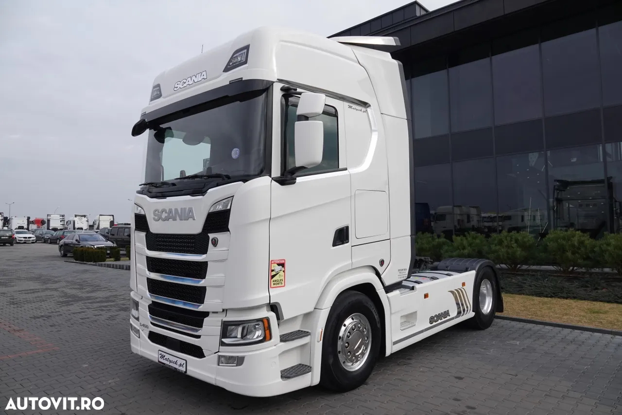 Scania S 450 / RETARDER / I-PARK COOL / HIDRAULICĂ / JANTE ALIE / ANVELOPE 100% / DUPĂ CONTRACTUL DE SERVICE - 4