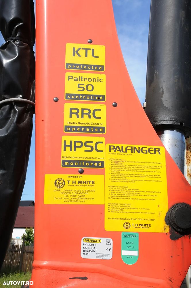 Iveco Stralis cu Macara Palfinger PK 13001-K - 14