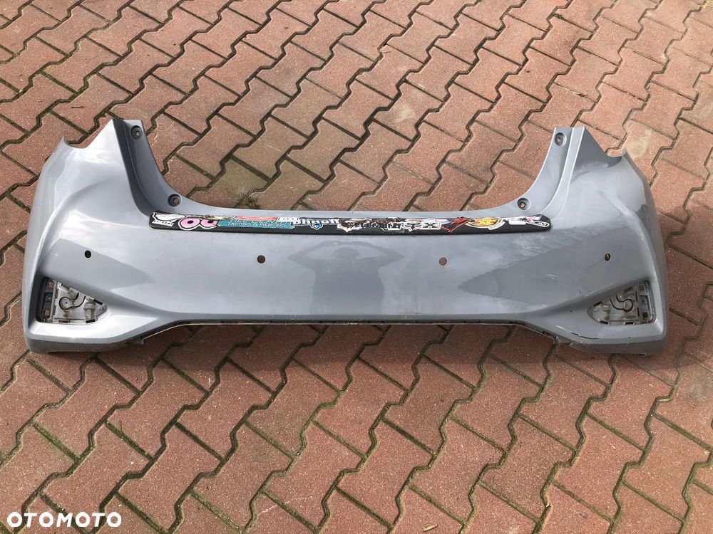 TOYOTA YARIS III LIFT 2017-2020 zderzak tylny tył NAKŁADKA GÓRNA GUMA POD KLAPĘ - 1