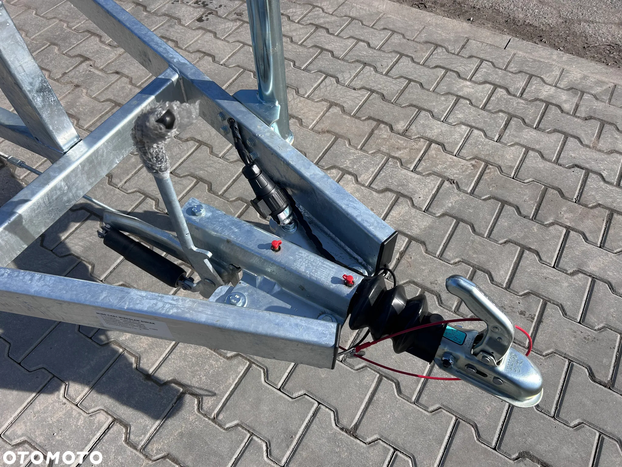 Inny Przyczepa podłodziowa / DOSTAWA! / 620x215cm / HAMULEC / pod ŁÓDŹ, MOTORÓWKE / - 17