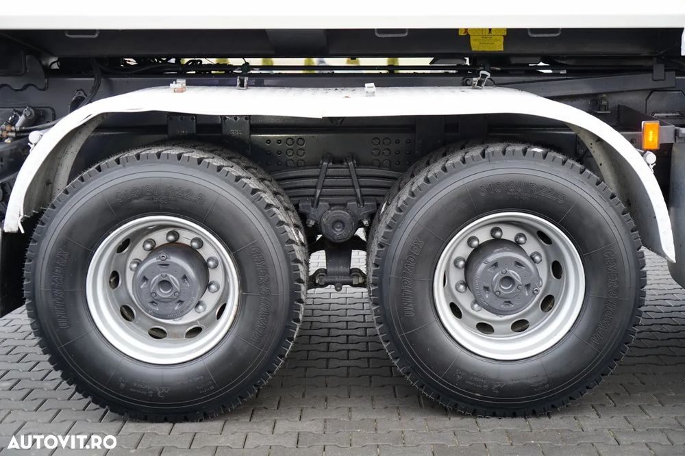 Scania P 410 / 8x4 / BASCULATOR 2 LATERAL / HIDRODOXIE LATERALĂ / BORDMATIC / OPTICRUISE / ANVELOPE 100% / EURO 6 - 26