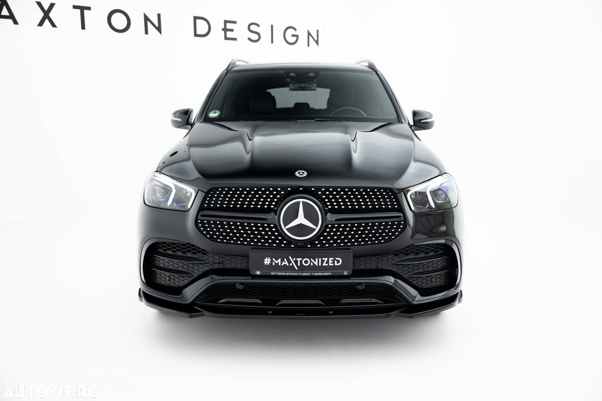 Prelungire Bara Fata compatibila cu Mercedes GLE SUV W167 AMG Line Maxton Design - 3