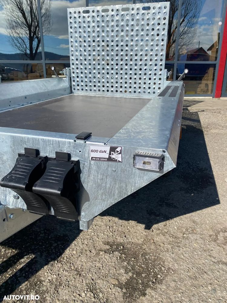 Martz Remorca auto transport utilaje, 2 axe, sistem de franare, 2700kg, KOPARKA  300/150/24 - 3