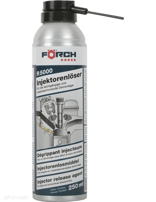 Solutie spray pentru demontat injectoare R5000, Foerch 5 stele, 250ml