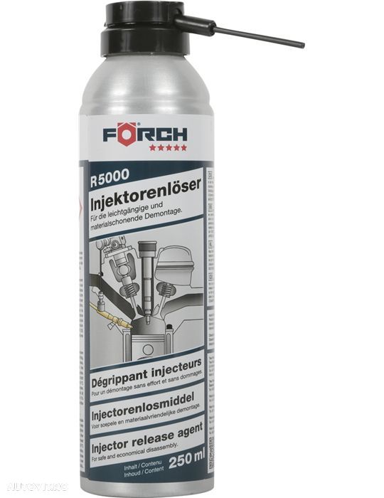 Solutie spray pentru demontat injectoare R5000, Foerch 5 stele, 250ml - 1