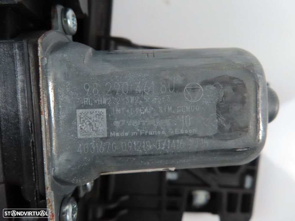 Elevador da Porta Com Motor Esquerdo/Trás Seminovo/ Original OPEL CORSA F/PEUGEO... - 5