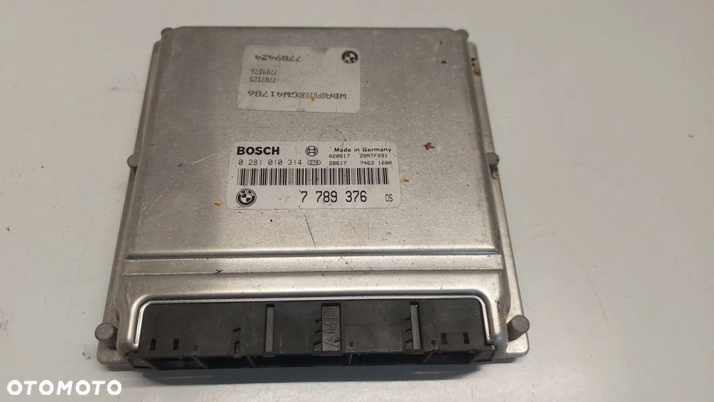 KOMPUTER STEROWNIK SILNIKA M57 BMW E39 E46 SLASK WYSYLKA - 1