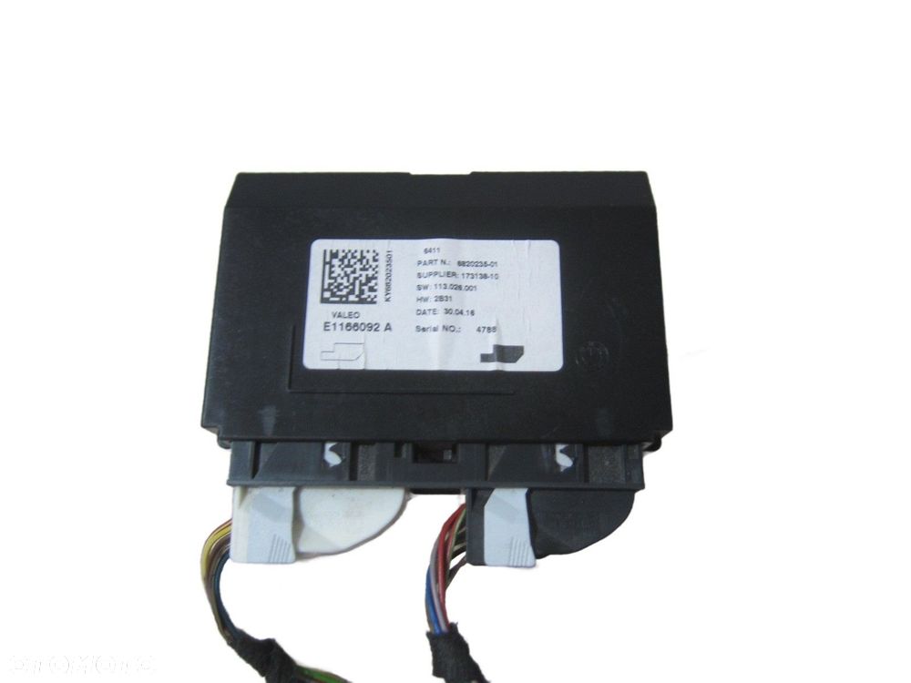 BMW X1 F48 F20 F30 F46 MODUŁ STEROWNIK UKŁADU KLIMATYZACJI 9874189 6820235 - 1