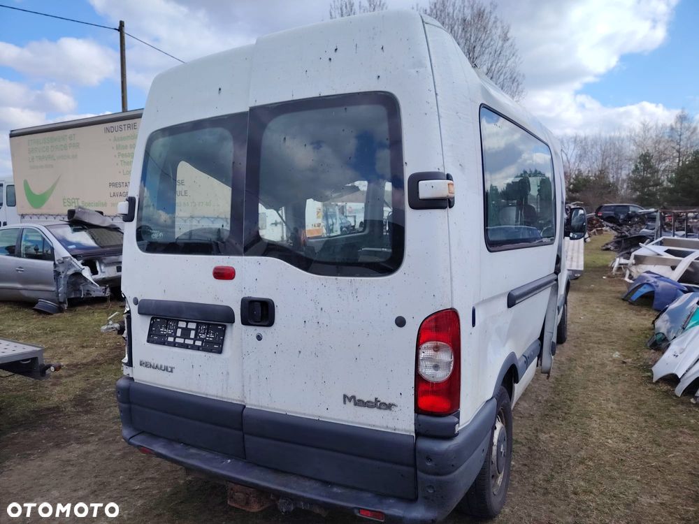 maska zderzak skrzynia drzwi master II movano 2,5 dci części - 3