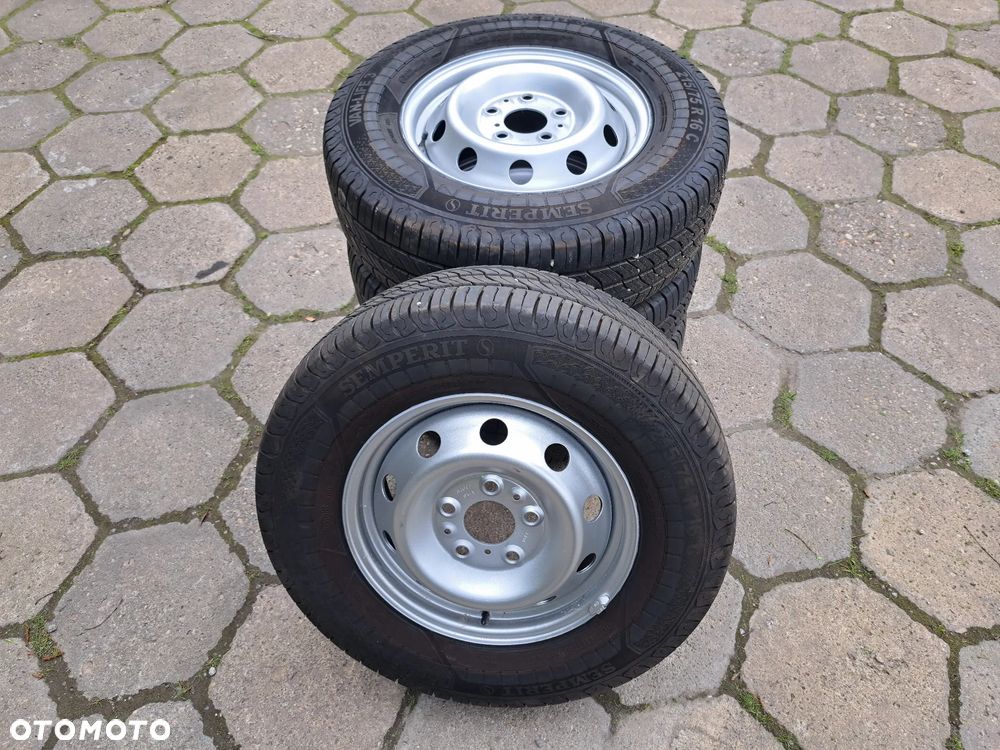 Jak Nowe Opona Felga Fiat Ducato Semperit Van Life 3 215/75R16C DOT1725 - 1