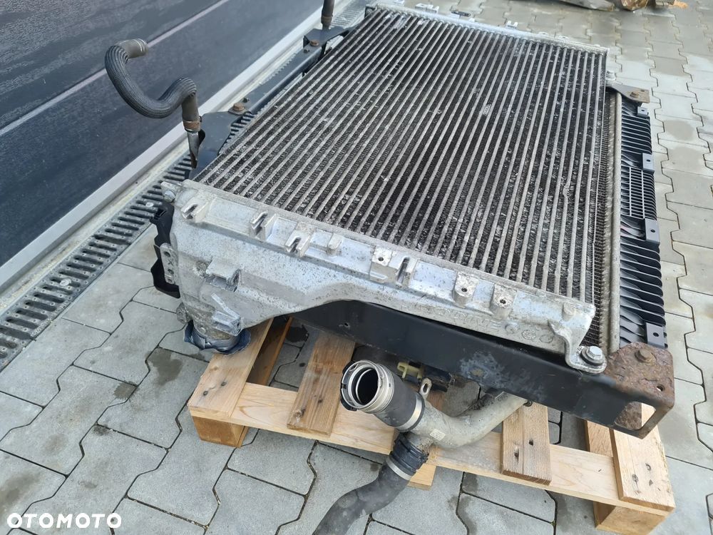 KOMPLET CHŁODNIC INTERCOOLER CHŁODNICA WODY MERCEDES ATEGO ANTOS EURO 6 - 2