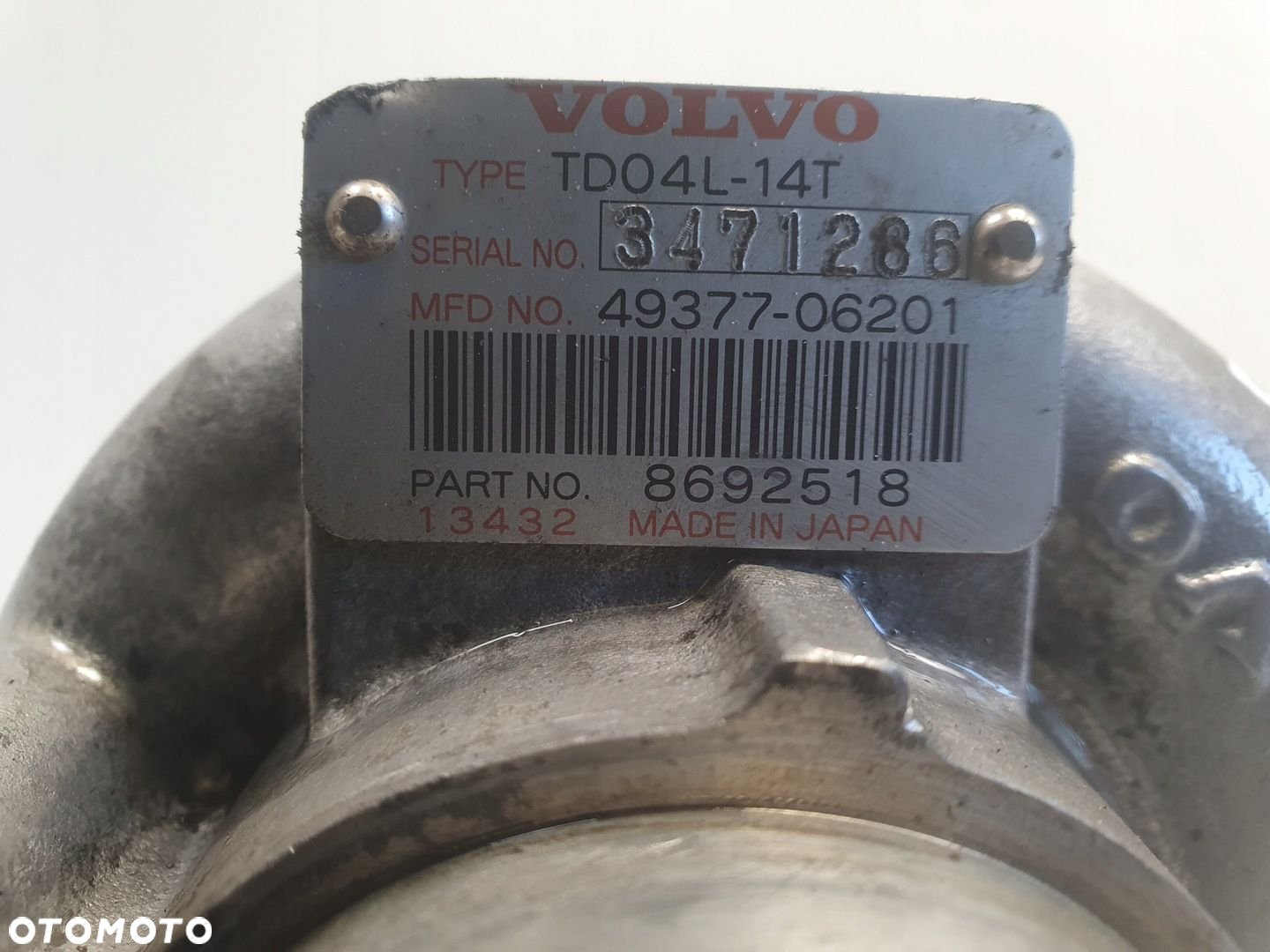 Volvo XC90 2.5 T TURBOSPRĘŻARKA turbo TD04L-14T 8692518 - 2