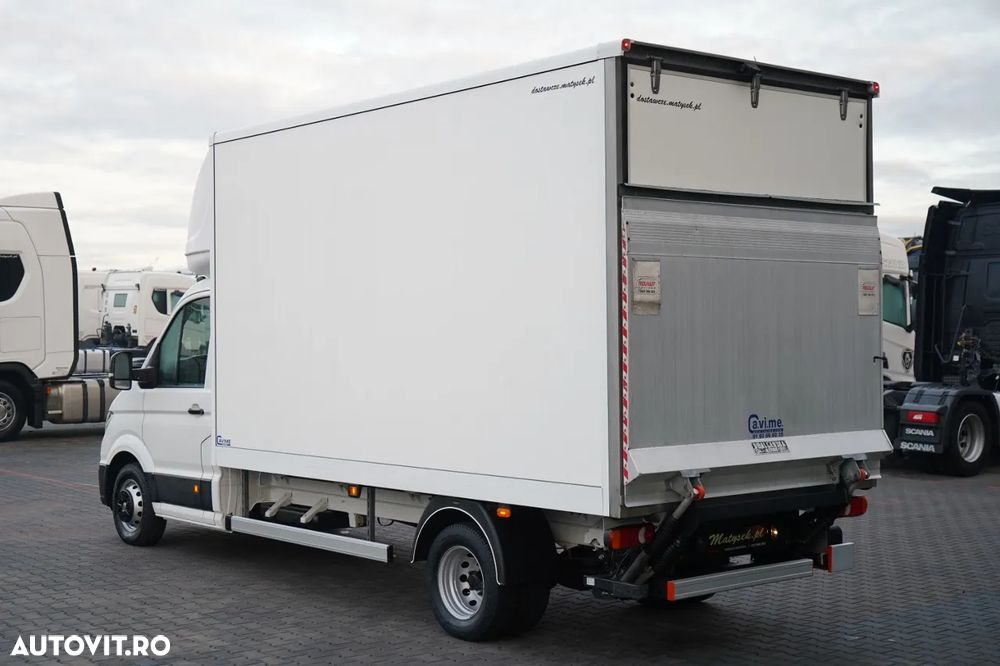 Volkswagen CRAFTER / CONTAINER / DHOLLANDIA LIFT / 2019 / TWIN / 3 LOCURI / - 5