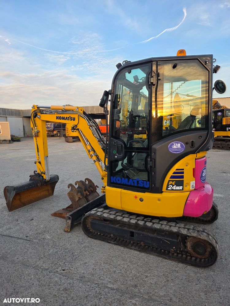 Komatsu PC24MR miniexcavator mini excavator minibuldo - 2