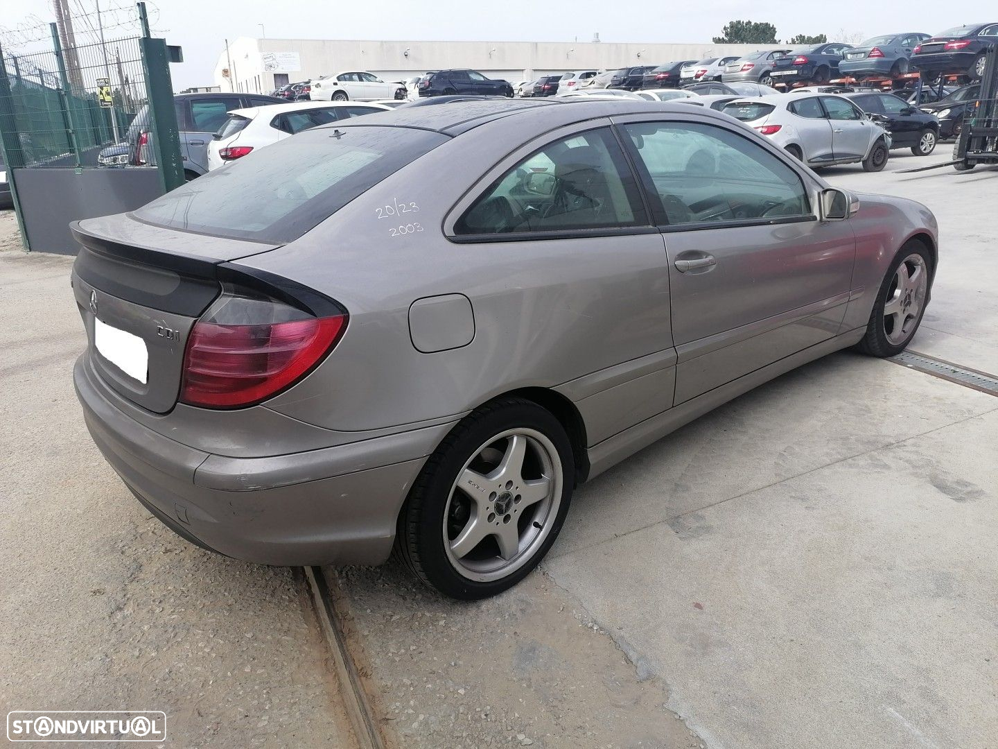 Peças Mercedes-Benz C-Class Coupe(W203) 2000 a 2007 - 14