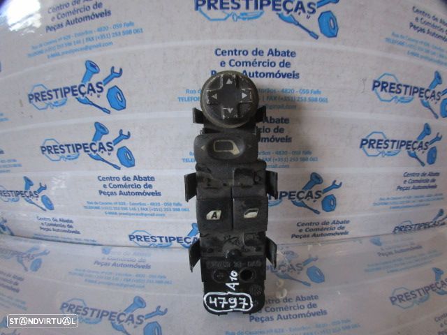 Interruptor 9654859177 PEUGEOT 207 2008 1.4I 75CV 3P VERMELHO VIDROS FE Botão Com Desgaste  PEUGEOT 207 2009 1.4I 95CV 5P CINZA RATO - 1