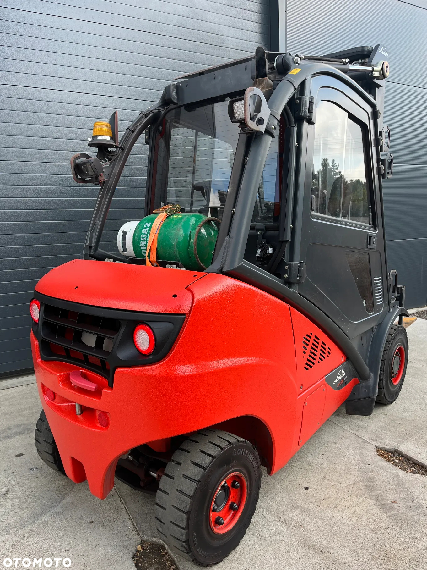 Linde H35-T Gaz LPG TRIPLEX kabina przesuw boczny  oświetlenie drogowe - 10