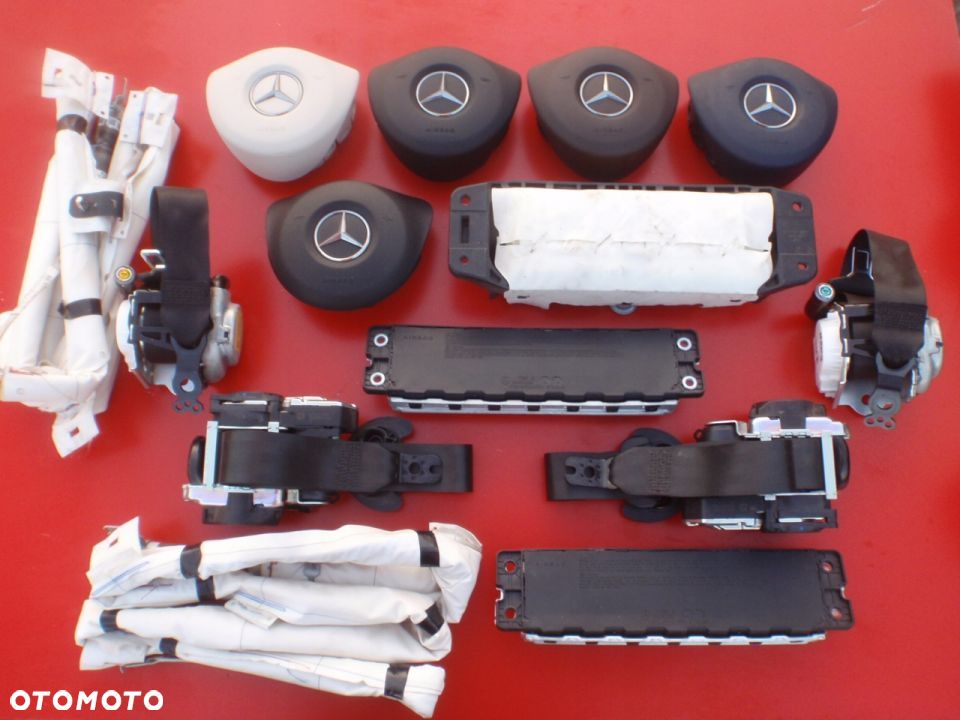 MERCEDES E CLS W213 W238 W257 DESKA KONSOLA KOKPIT PULPIT PÓŁKA PARAPET AIRBAG PODUSZKI PASY PAS !!! - 7
