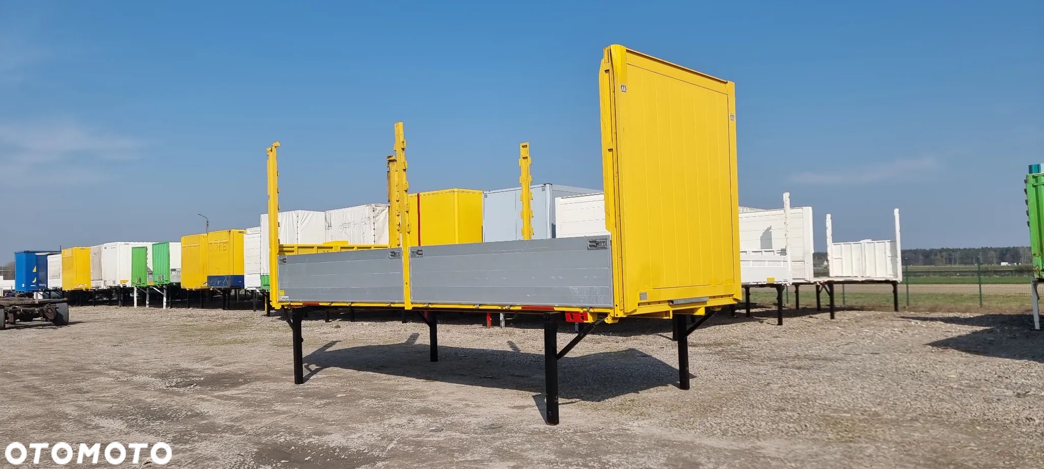 Krone 14.500zł netto KRONE 7.45m BDF ZABUDOWA BURTOWA BUDOWLANA ST.BDB MOŻLIWOŚĆ TRANSPORTU - 1
