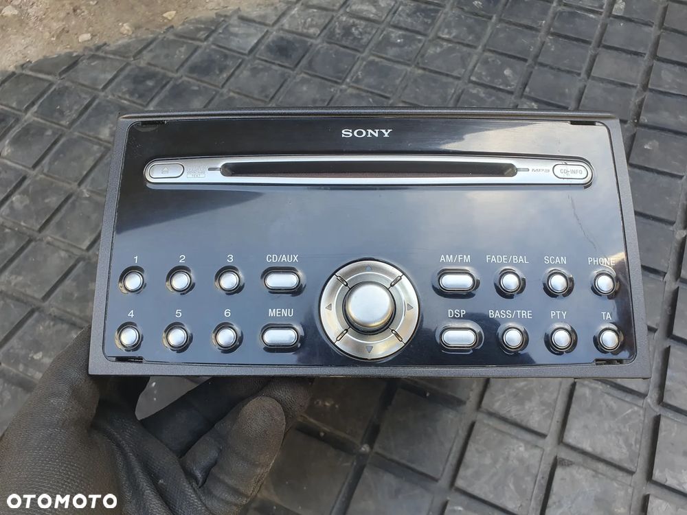 FORD FOCUS C-MAX MK1 RADIO FABRYCZNE CD 4M5T18C815BE + KOD - 2