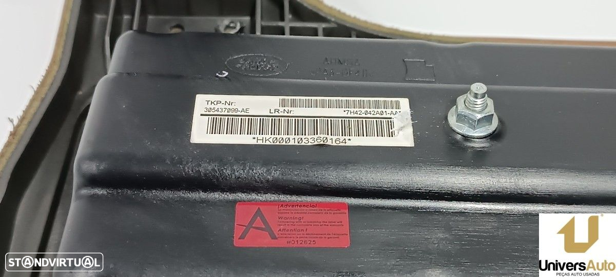AIRBAG FRENTE INFERIOR ESQUERDO LAND ROVER RANGE ROVER (LM) V8 TD VOGUE - 3