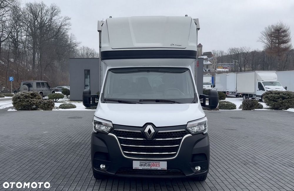 Renault MASTER PLANDEKA 10 PALET WEBASTO TEMPOMAT LEDY PNEUMATYKA KLIMATYZACJA  165KM - 6