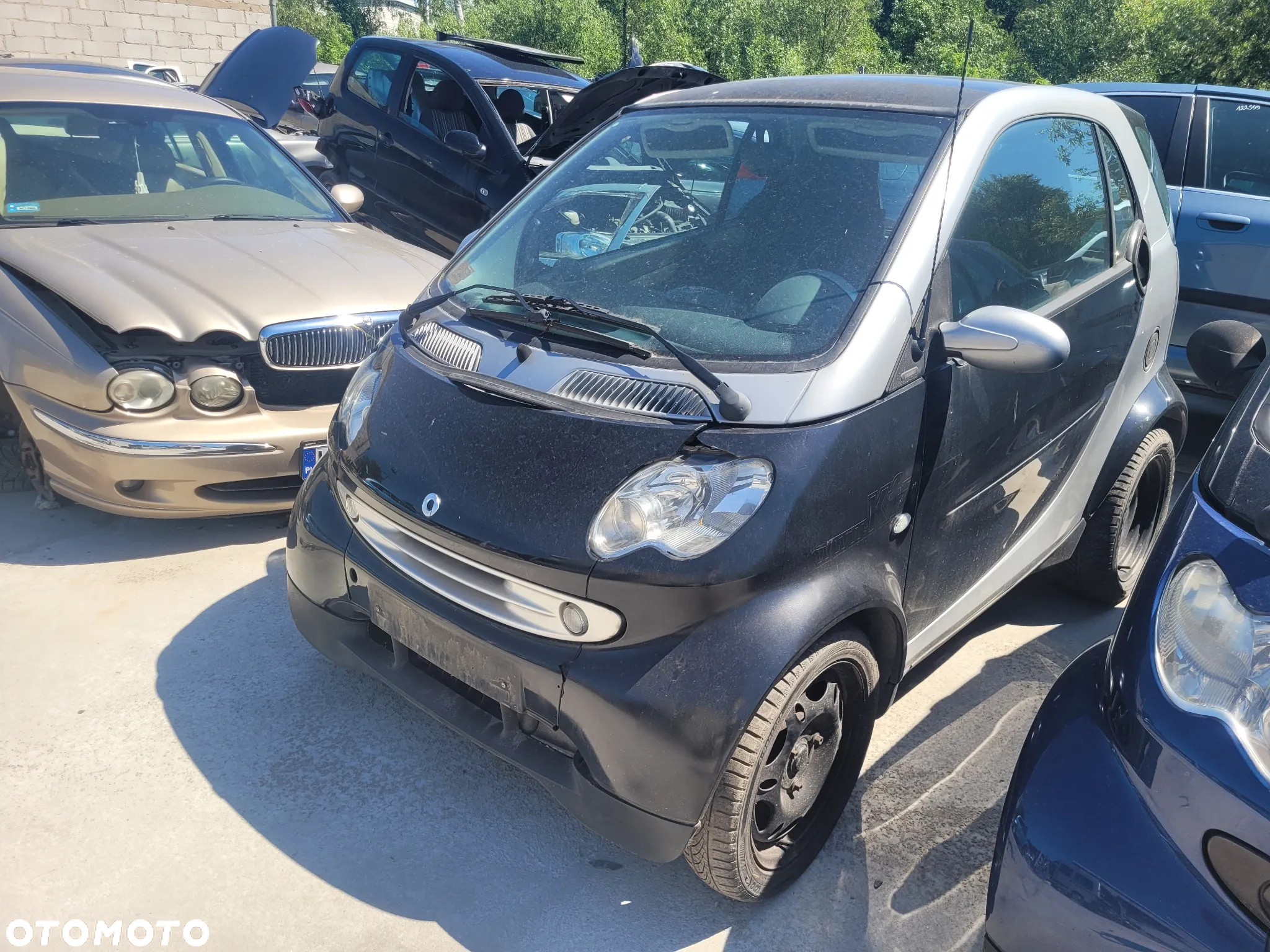 SMART FORTWO 450 EAD maska pokrywa silnika klapa bagażnika zderzak lampa reflektor pas przedni stop lampy halogeny - 2