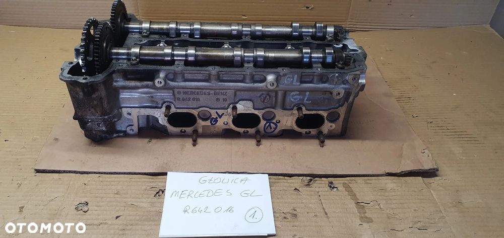 Głowica kompletna lewa wałki Mercedes GL X166 W166 3.0 CDI A6420103507 - 2