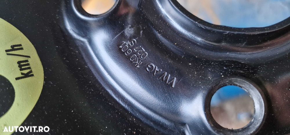 Roata Rezerva Slim Vw Golf 6 Audi A3 Jetta pe 16 - 4