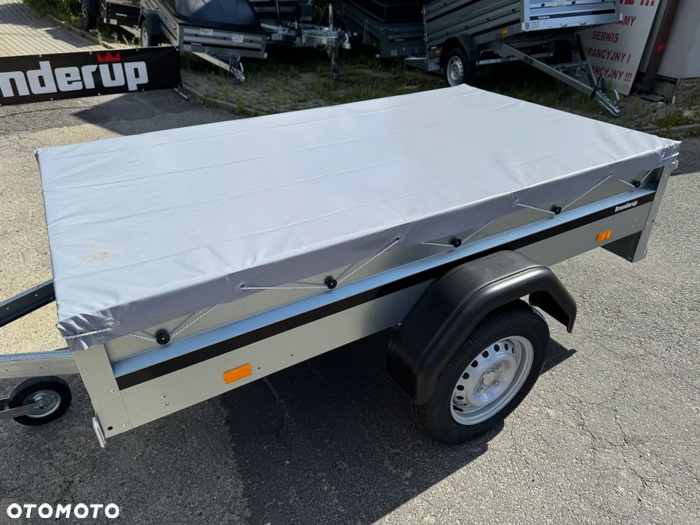 Brenderup 1203S 204x116x35 z plandeką płaską - 2