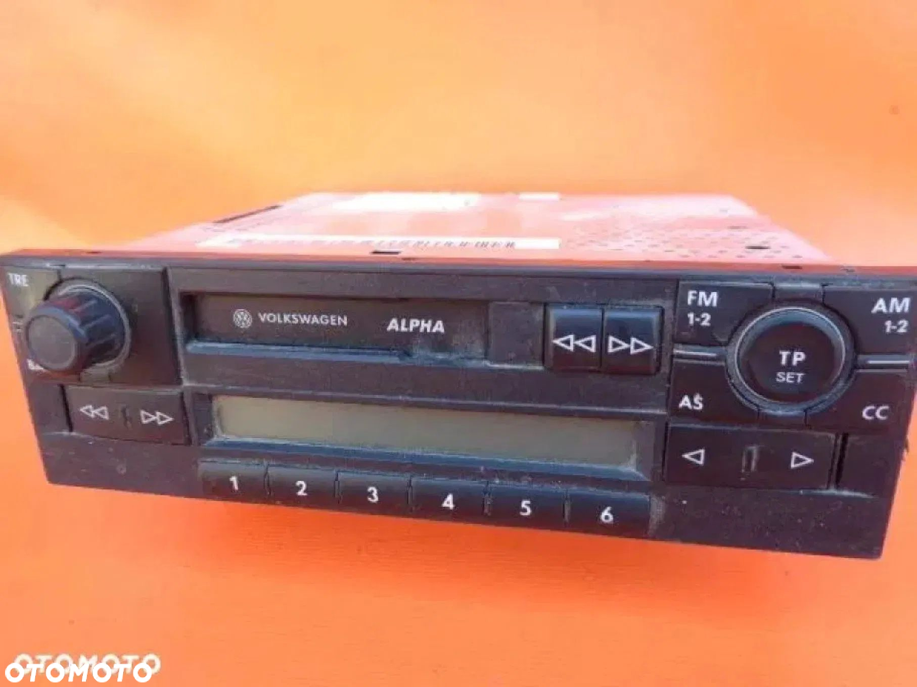 Radio Radioodtwarzacz Volkswagen Alpha Vw Transporter T5 1J0035153 - 2