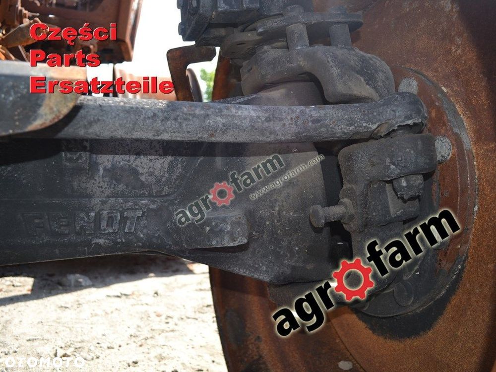 Fendt 718SCR części, skrzynia biegów, most przedni - 4