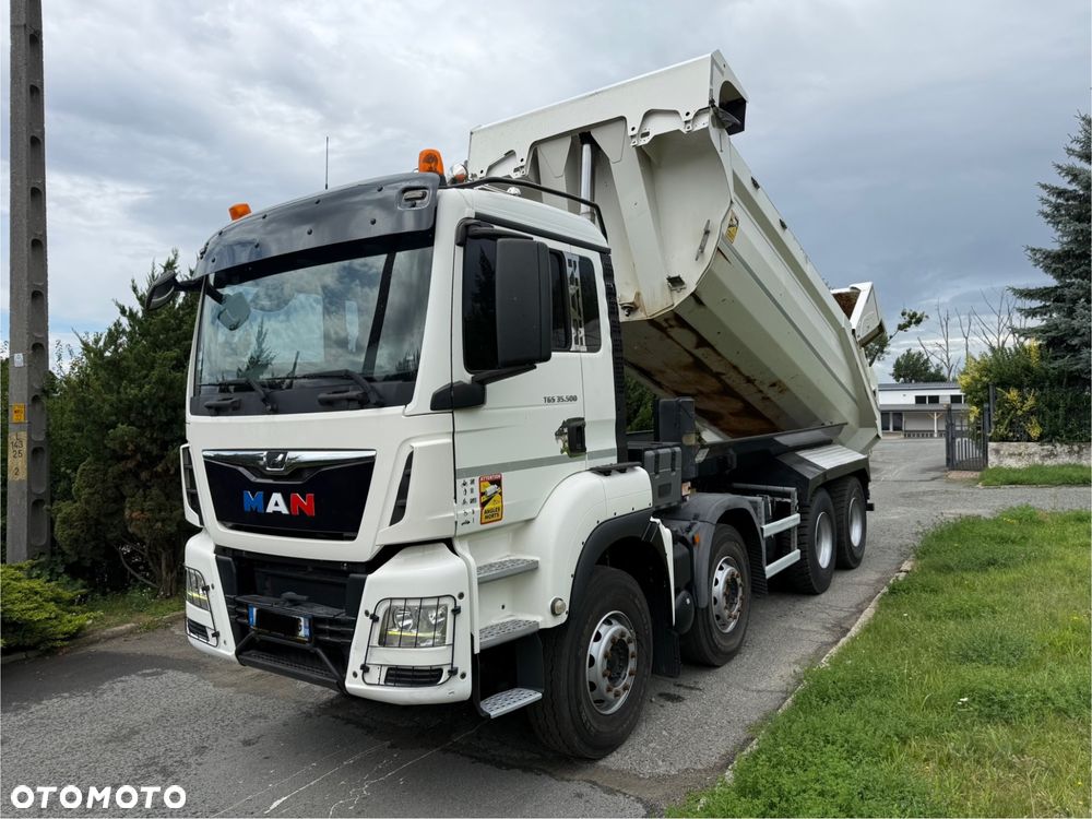 MAN TGS 35.500* 8x4* Wywrot* Hydroklapa* Retarder* Lodówka* Navi* Z Francji* Stan BDB - 1