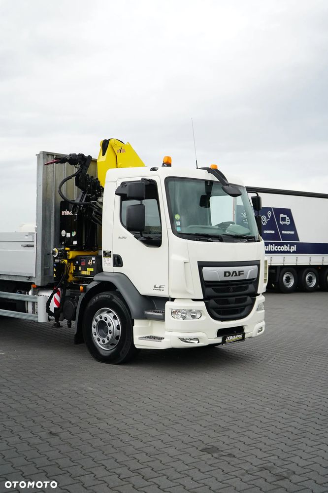 DAF LF / 250 / SKRZYNIOWY + HDS / HYVA HB-150 / PILOT / ROTATOR - 24