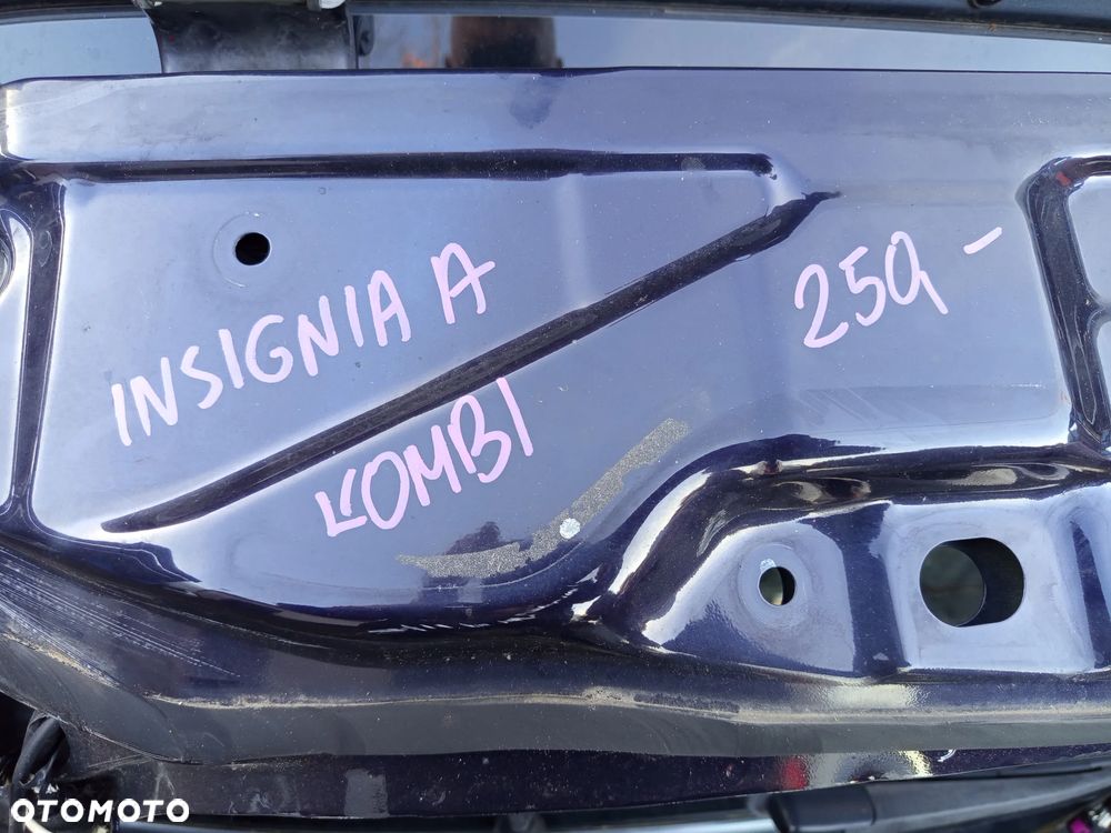 KLAPA TYLNA OPEL INSIGNIA A KOMBI ZAMEK SILNICZEK WYCIERACZKI - 6