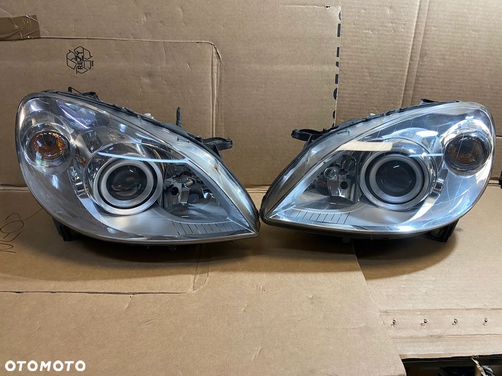 lampy b klasa w245 bi xenon lift komplet EU całe - 1