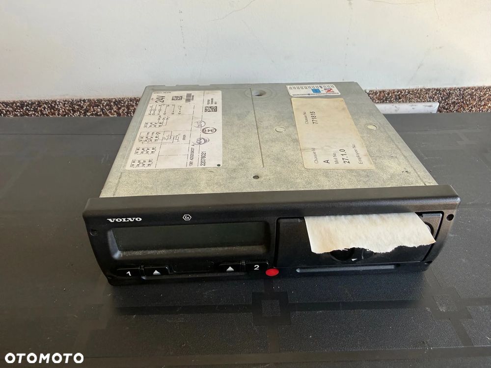 TACHOGRAF VOLVO FH FM Renault 2.1 2017 - 1