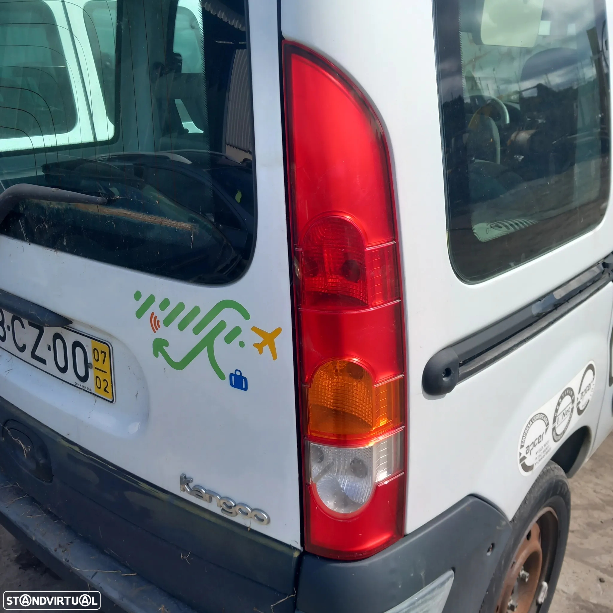 Mala para choques e farolins renault kangoo - 2