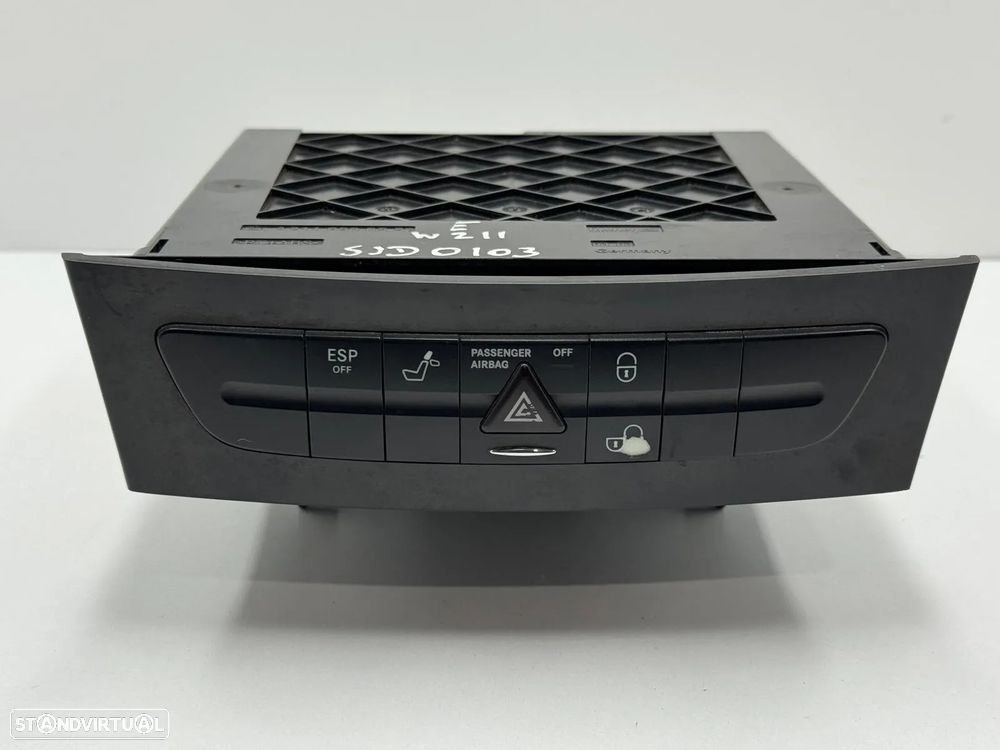 Comutador Multifunções Tablier + Caixa CD'S - Mercedes E W211 (2002) - 1